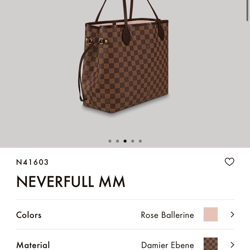 Authentic LV Neverfull - Picture 7 of 8